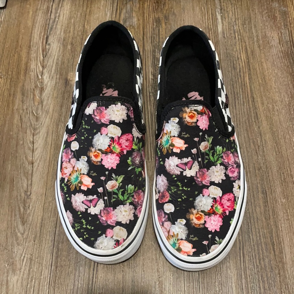 Butterfly/Checkered Vans